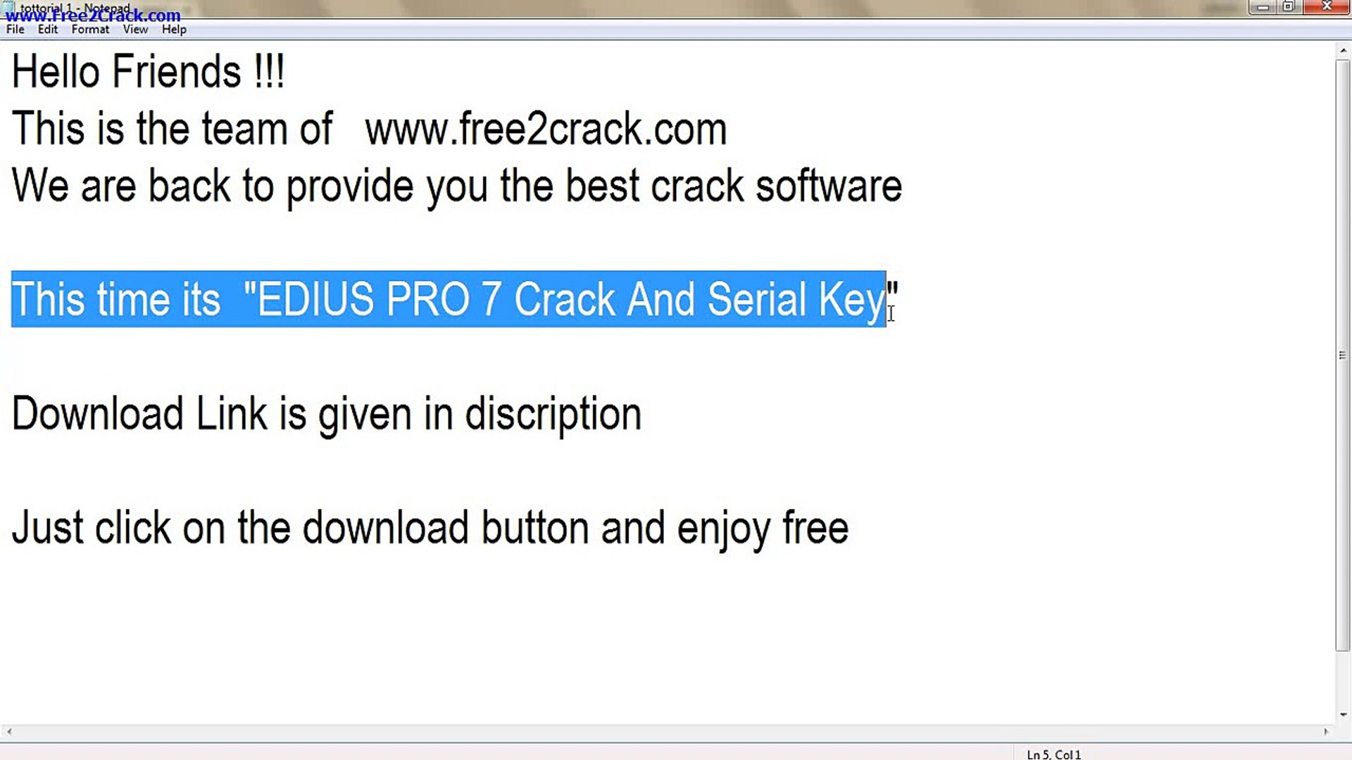 edius 9 serial number keygen free download